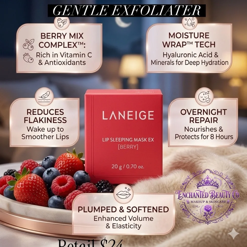 LANEIGE Lip Sleeping Mask EX in Berry - Picture 7 of 8